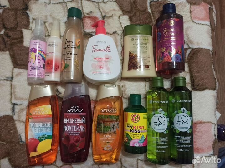 Уходовая косметика Avon, Oriflame, Yves Rocher