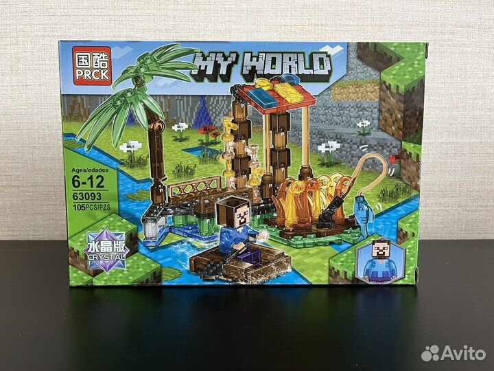 Конструктор майнкрафт my world 105 деталей