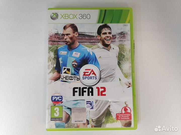 Игра FIFA 12 (xbox360)
