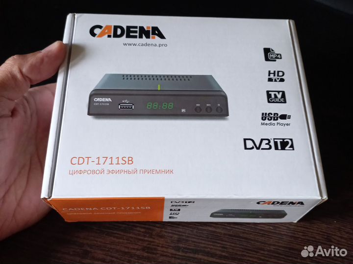 TV приставка Cadena CDT- 1711SB