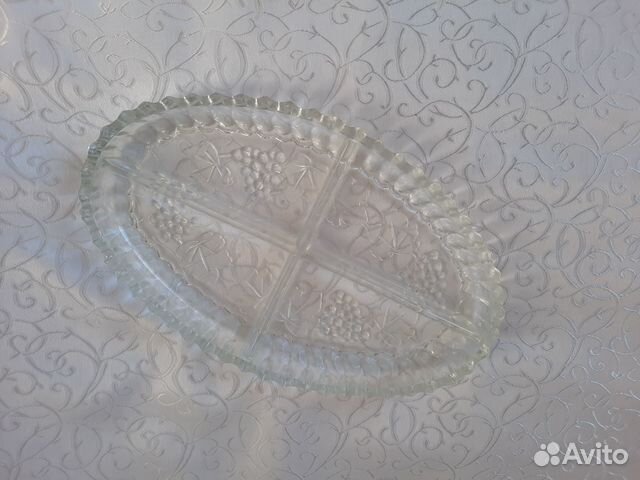 Менажница стеклянная