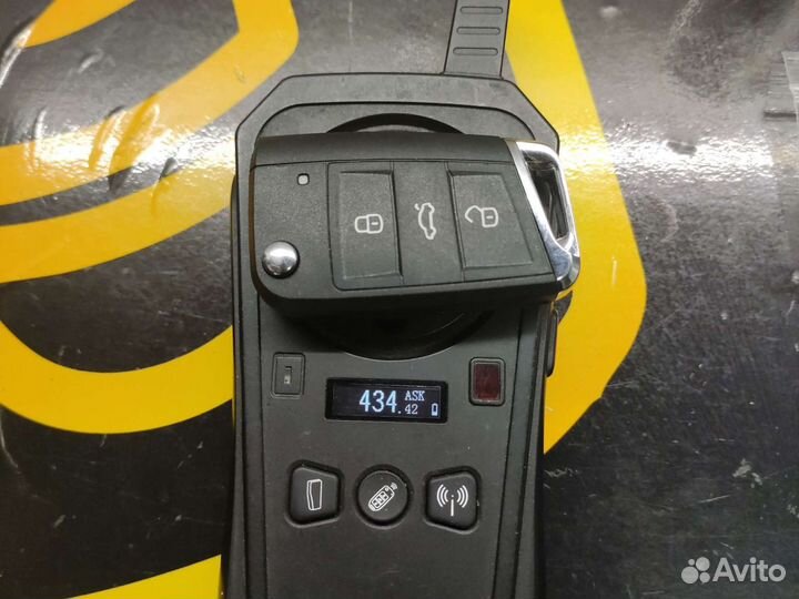 Выкидной ключ skoda superb