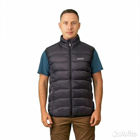 24383 Жилет Novatex Лайт нейлон графитовый