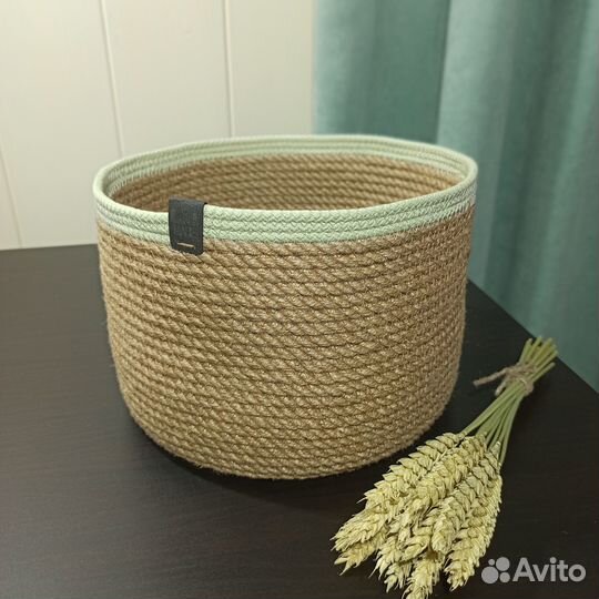 Корзинки из джута