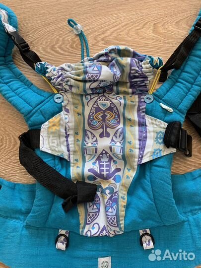 Эргорюкзак Кроха алоэ от 4мес до 1,5 лет