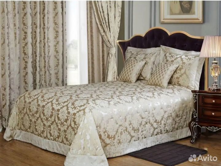 Покрывало на кровать жаккардовое