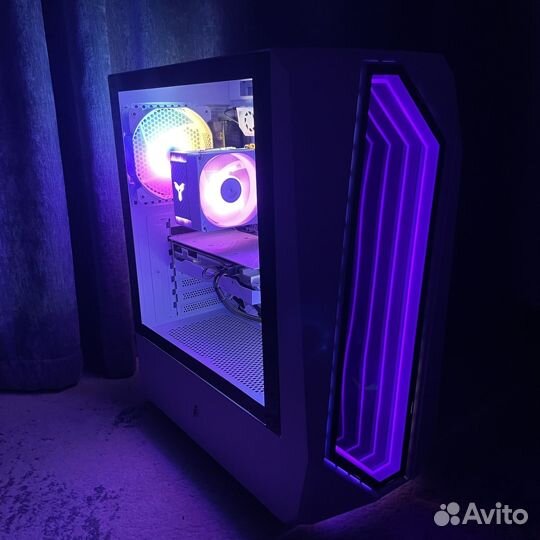 Новый белый игровой компьютер rtx 2060 super
