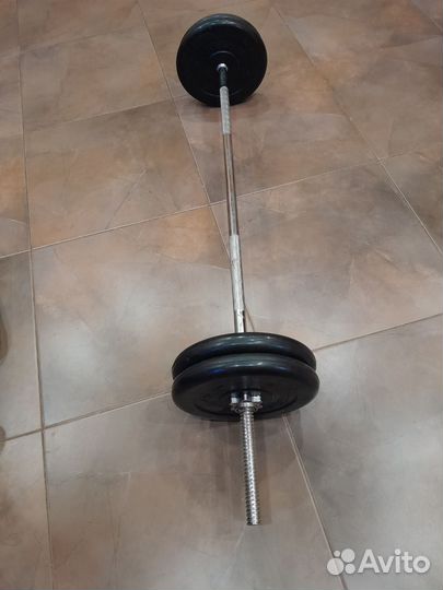 Штанга. Блины. Барбелл. 4 по 10 кг. Торг