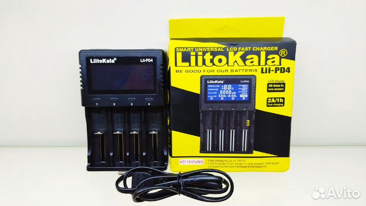 Новое зарядное устройство Liitokala для 18650