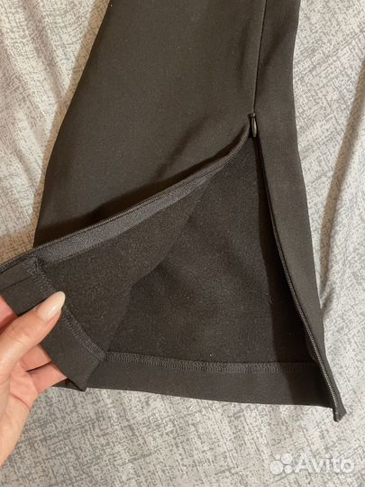 Брюки облигающие клёш