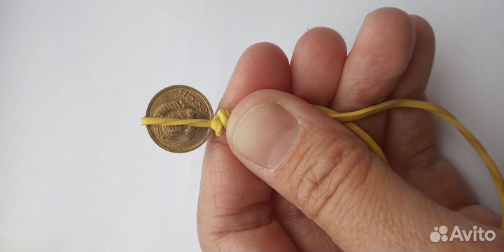 Монета 1 копейка 1991 г поворот аверса/герба