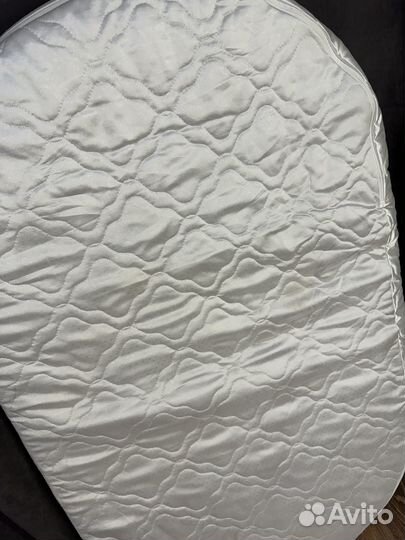 Матрас на овальную кроватку трансформер