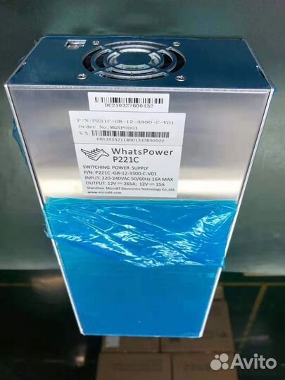 Блок питания Whatsminer (asic, miner)