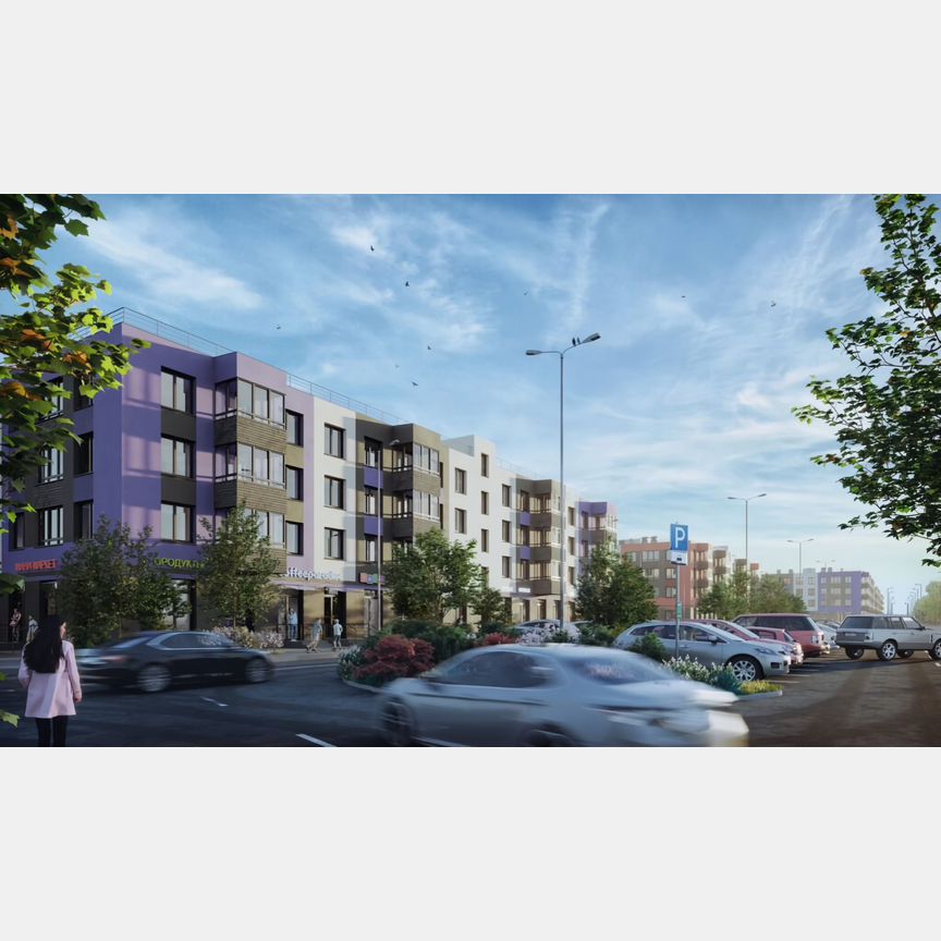 2-к. квартира, 62,3 м², 2/4 эт.