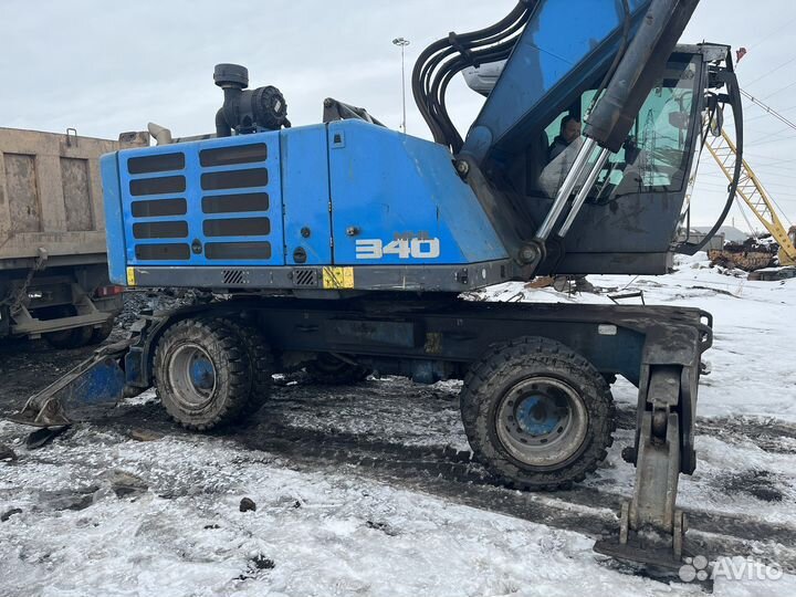 Грейферный погрузчик (перегружатель) FUCHS MHL 340, 2019