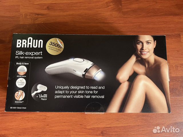 Фотоэпилятор Braun BD5001 body & face