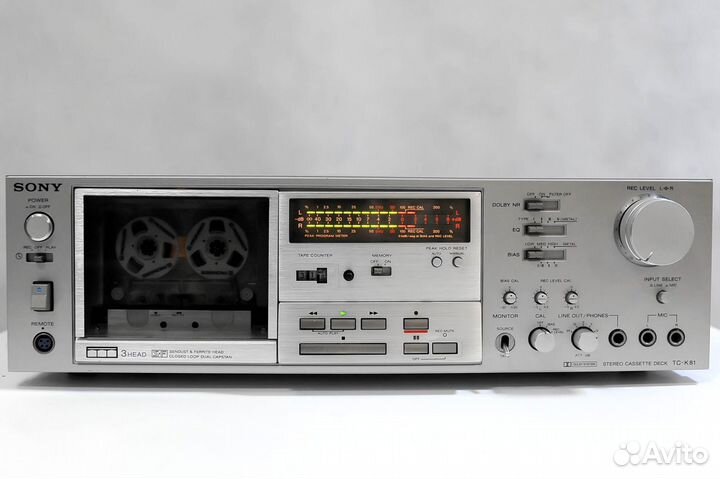 Кассетная Дека Sony TC-K81, 1980г