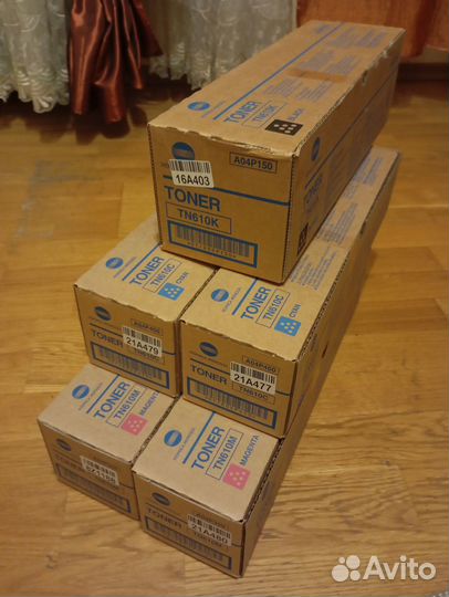 Tонер TN610 CMK Konica Minolta BizHub Pro C5550 C5