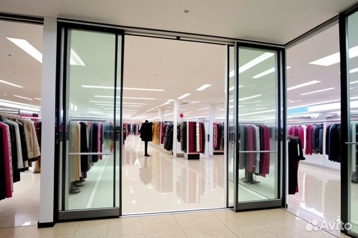 Раздвижные алюминиевые двери монтаж 34-48 часов