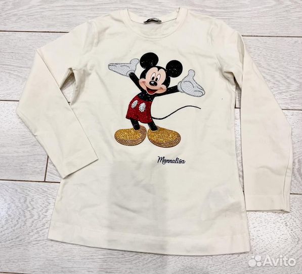 Лонгслив monnalisa р.8л состояние нового