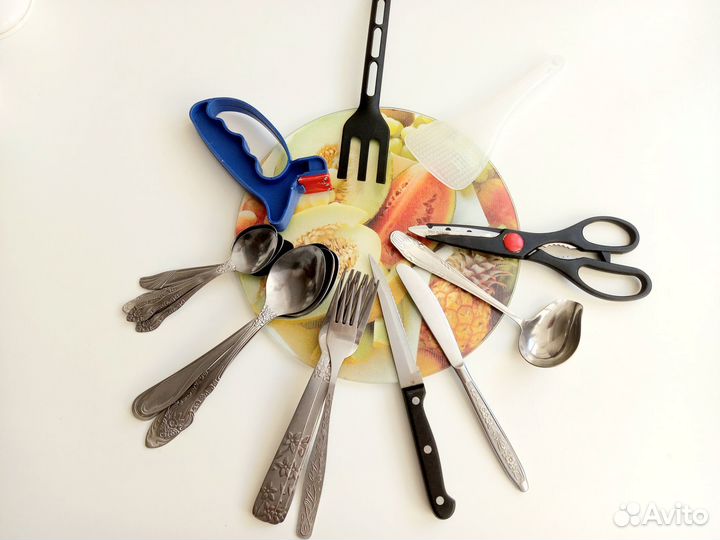 Посуда кухонная утварь пакетом 30 шт