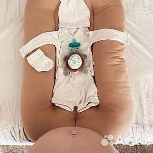 Кокон для новорожденных snuggle me organic новый