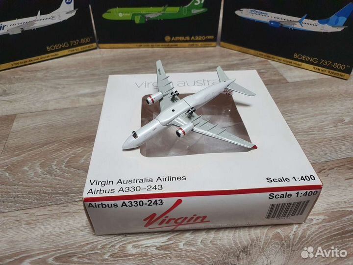 Модель самолета airbus a330-243 Virgin Australia