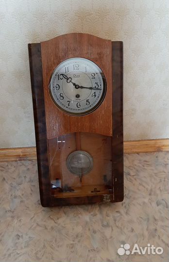 Часы настенные Янтарь Очз 1963 год