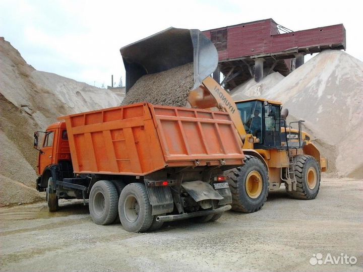 Щебень \ Отсев гравийный 40 фракции от трех кубов