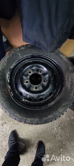 Зимние колеса на ниву