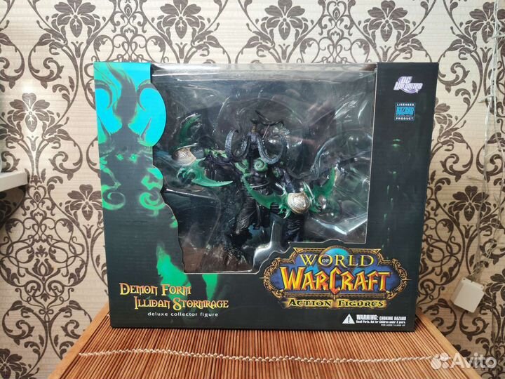 Фигурка Иллидан Ярость Бури WoW / Warcraft