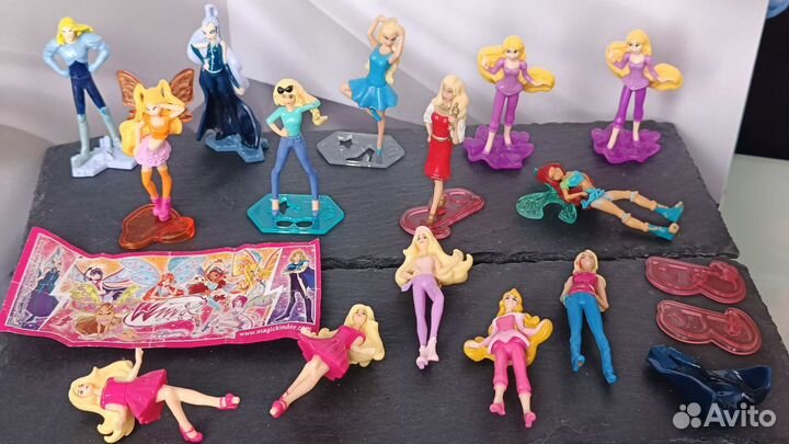 Winx, винкс, барби, принцессы, китти,киндеры