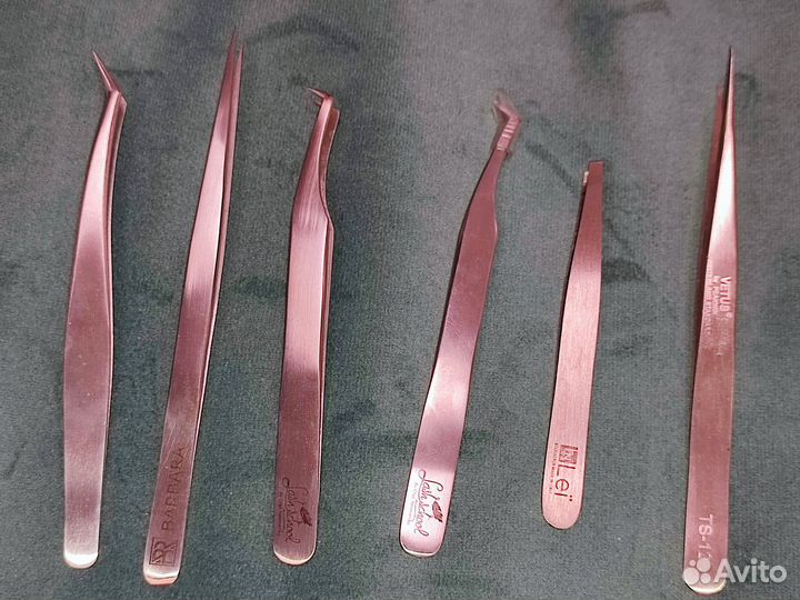 Ресницы для наращивания, лэшбокс, пинцеты