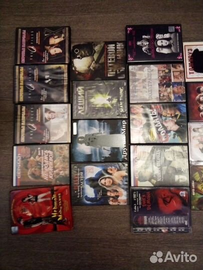 Фильмы на DvD дисках б.у