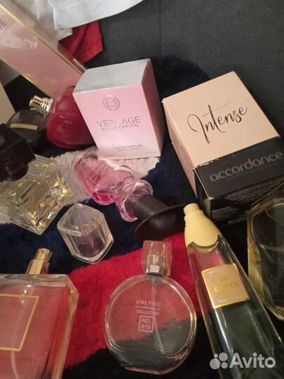 Парфюмерия духи остаток