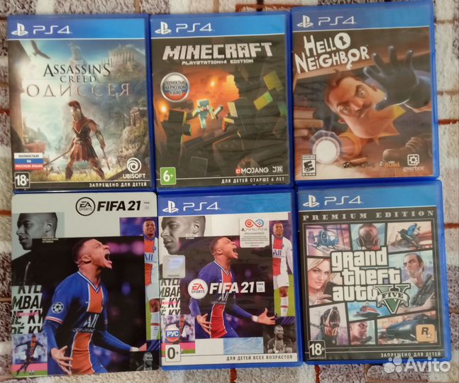 Игры на Sony PS4