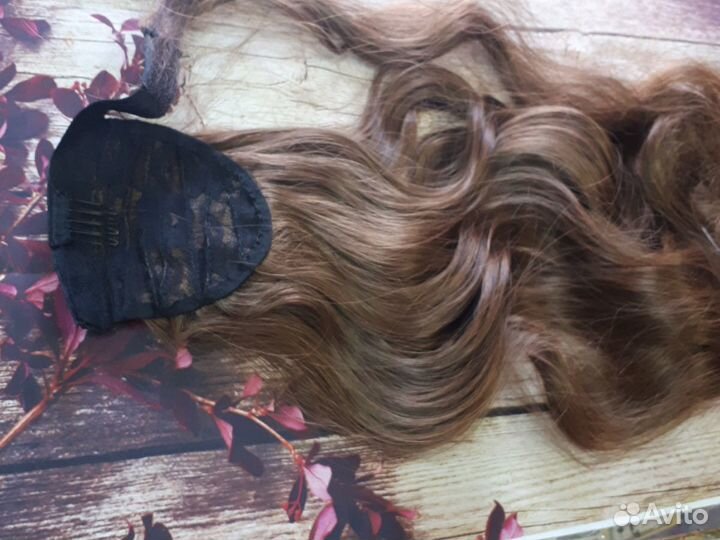 Шиньон хвост, 55см