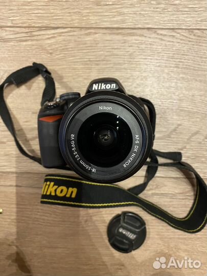 Зеркальный фотоаппарат nikon d3100