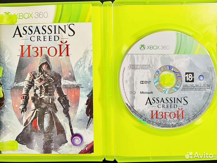 Assassin'S Creed Изгой Xbox 360
