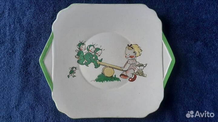 Антикварная тарелка 