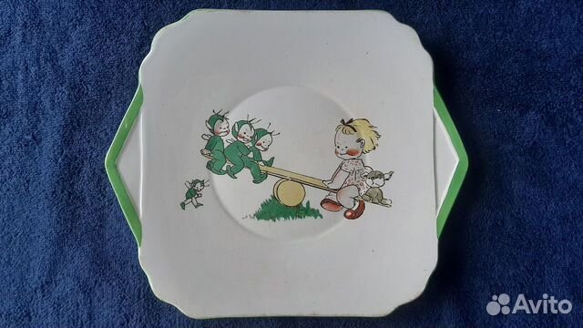 Антикварная тарелка 