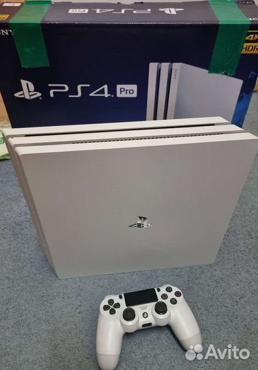 Ps4 pro белая+15 супер игры
