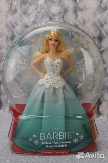 Кукла Barbie Holiday 2016, новая Барби Праздничная