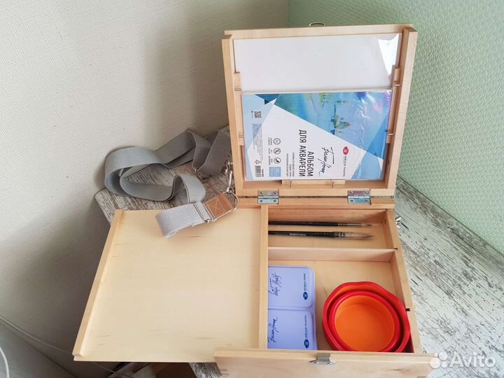 Подарочный набор для живописи акварелью