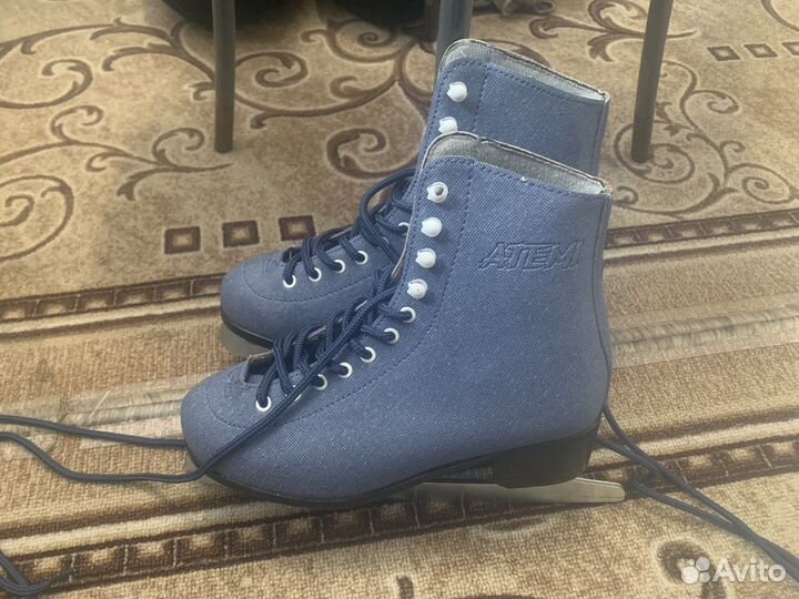 Женские коньки atemi 38 размер