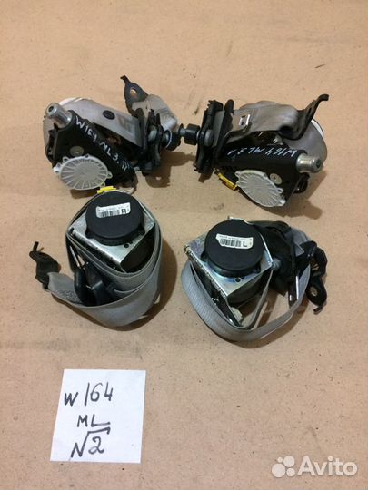 Ремни безопасности Mercedes ML w164