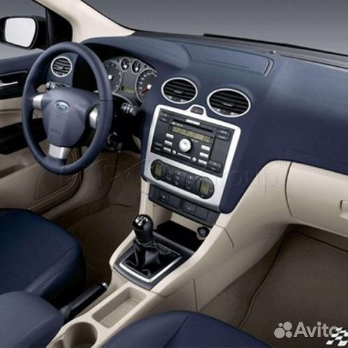 Переходная рамка 2 дин Ford Focus