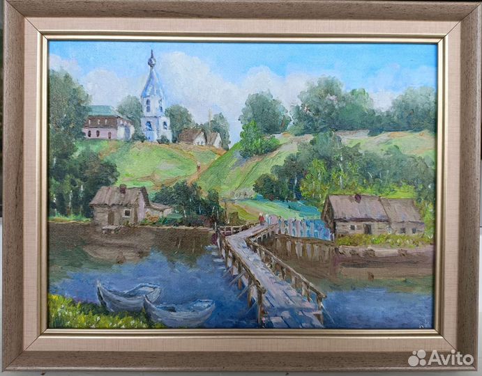 Картины Деревенский пейзаж