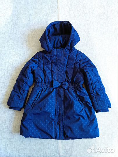 Куртка пальто демисезонная для девочки 116р