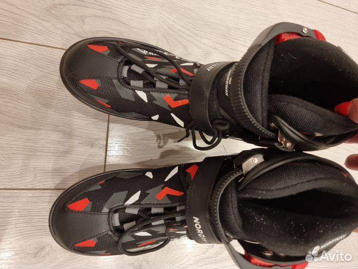 Коньки детские раздвижные nordway 36-41